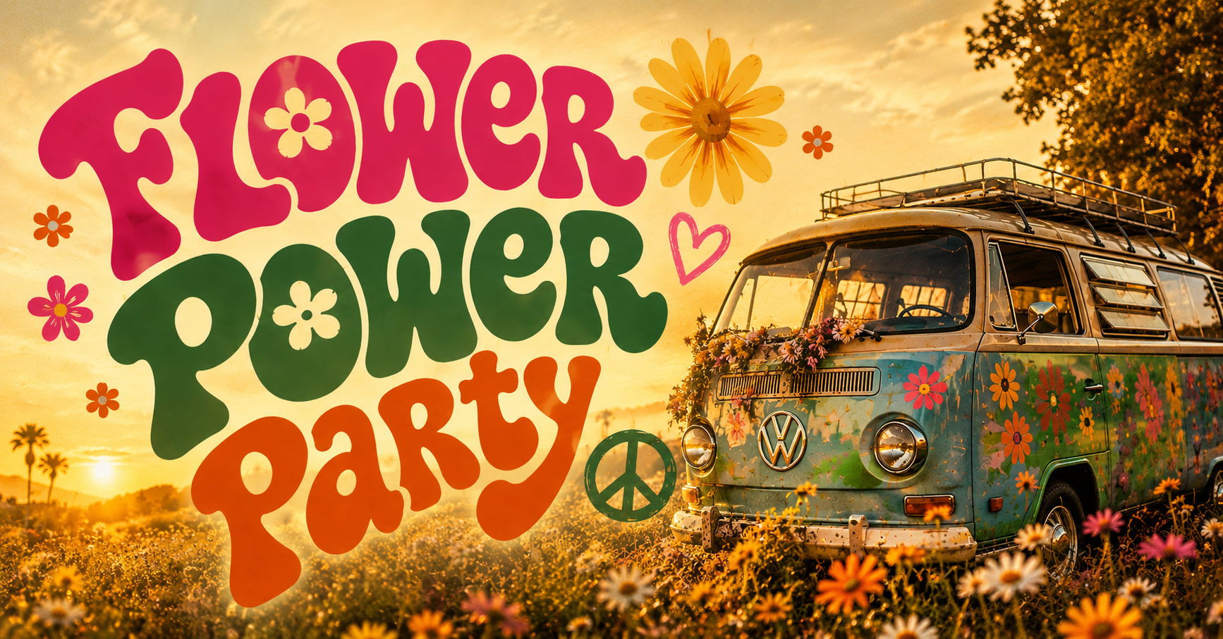 Flower Power Party
